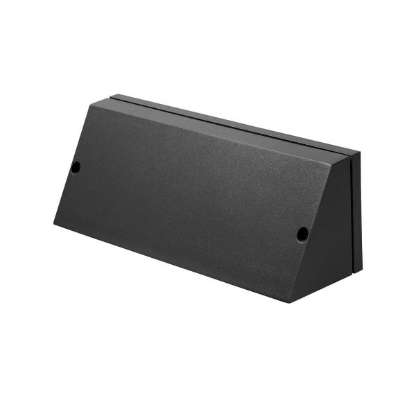 PEMA®, Outdoor Wandleuchte, TC-(D,H,T,Q)SE, IP65, rechteckig, schwarz, max. 15 W