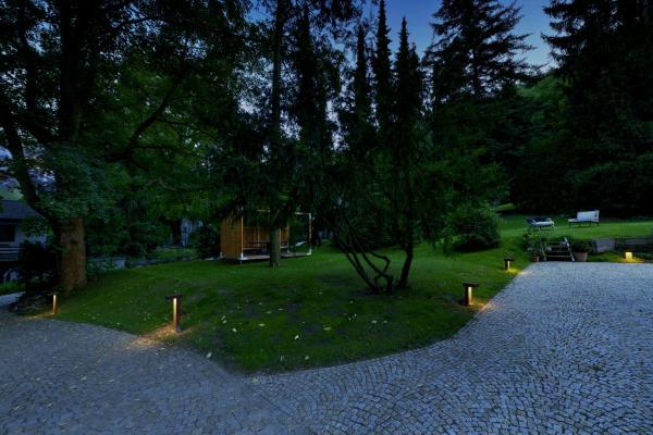 RUSTY® PATHLIGHT, Outdoor Standleuchte, Energiesparleuchte GX53, IP44, stahl gerostet, max. 9 W