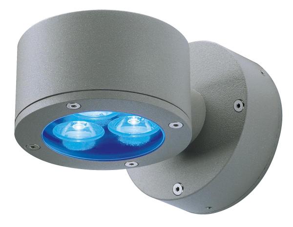 SITRA, Outdoor Wandleuchte, einflammig, TCR-TSE, IP44, anthrazit, max. 9 W