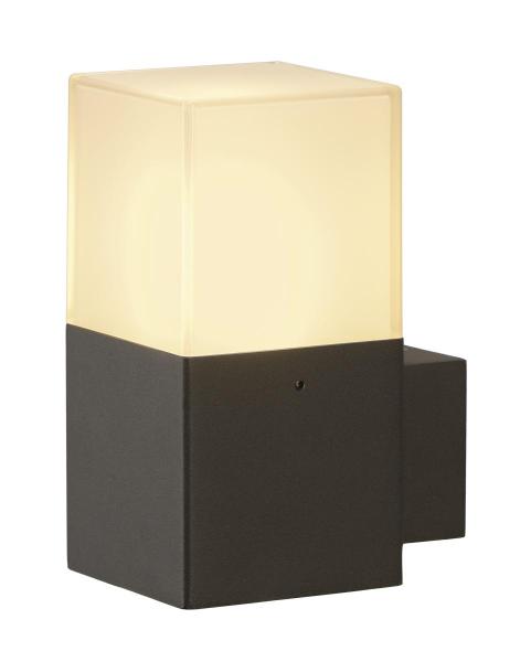 GRAFIT, Outdoor Wandleuchte, TC-DSE, IP44, anthrazit, Energiesparleuchte, max. 11 W