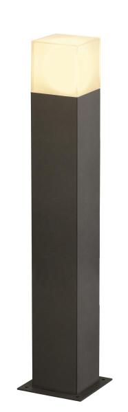 GRAFIT 60, Outdoor Standleuchte, TC-DSE, IP44, anthrazit, Energiesparleuchte, L/B/H 12/12/60 cm, max. 11 W