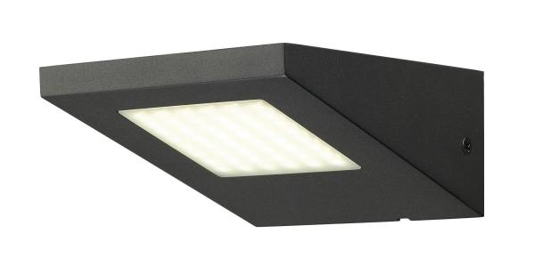 IPERI, Outdoor Wandleuchte, LED, 4000 K, IP44, anthrazit, 48 LED, 5 W