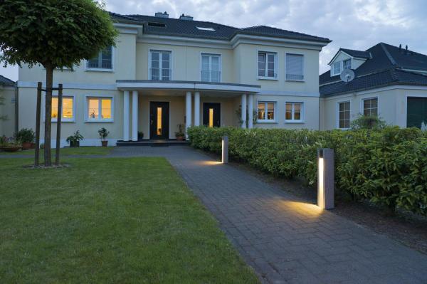 ARROCK SLOT, Outdoor Standleuchte, LED GU10 51 mm, IP44, eckig, salt & pepper, Granit, 4 W LED