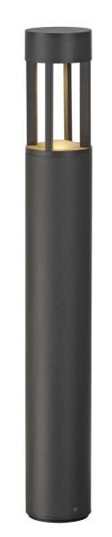 SLOTS 65, Outdoor Standleuchte, LED, 3000 K, rund, anthrazit, Ø/H 9/66,5 cm, 4,5 W