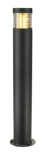 F-POL, Outdoor Standleuchte, TC-(D,H,T,Q)SE, IP54, rund, anthrazit, max. 20 W