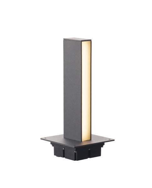H-POL 30, Wege- und Standleuchte, einflammig, LED, 3000 K, anthrazit, L/B/H 16,5/16,5/36 cm