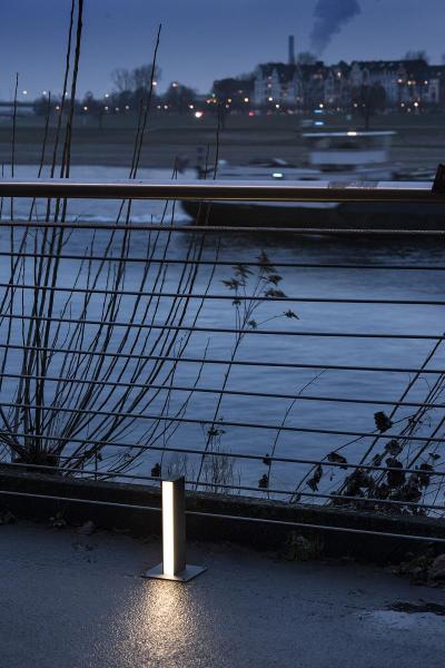 H-POL 30, Wege- und Standleuchte, einflammig, LED, 3000 K, anthrazit, L/B/H 16,5/16,5/36 cm