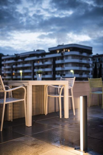 H-POL 60, Wege- und Standleuchte, einflammig, LED, 3000 K, anthrazit, L/B/H 16,5/16,5/66 cm