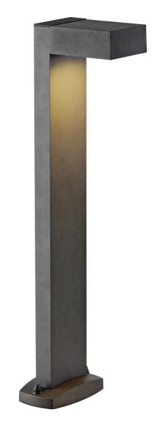QUADRASYL 75, Outdoor Standleuchte, Energiesparleuchte GX53, IP44, eckig, anthrazit, L/B/H 19/22,5/75 cm, max. 11 W