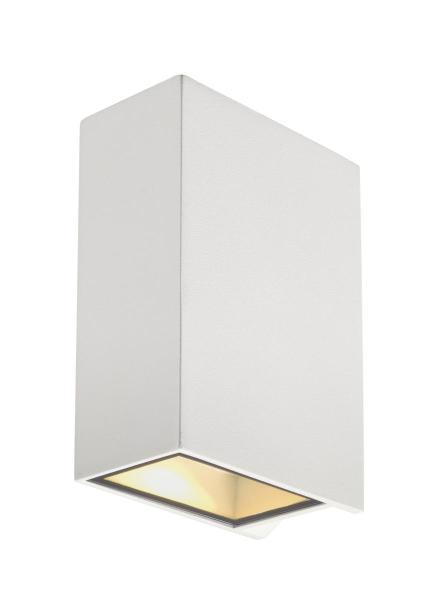 QUAD UP/DOWN 15, Wandleuchte, LED, 3000 K, IP44, eckig, up/down, weiß, 3,2 W