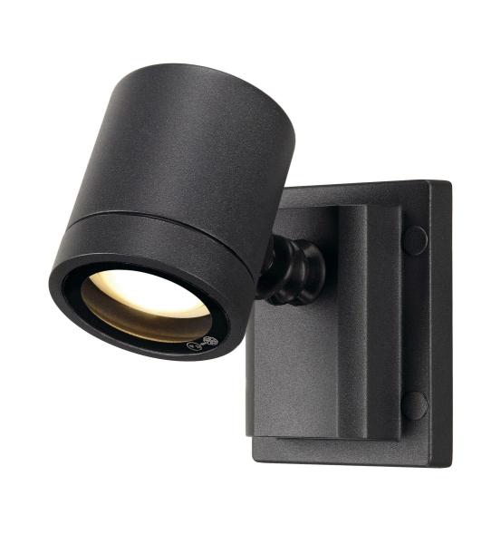 MYRA, Outdoor Wand- und Deckenleuchte, einflammig, QPAR51, IP55, anthrazit, max. 50 W