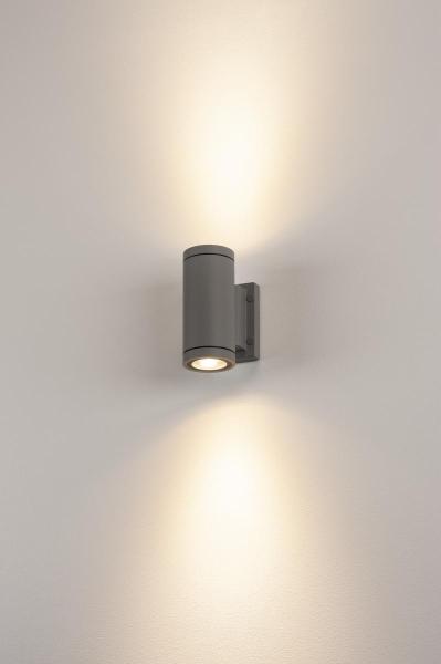 MYRA UP/DOWN, Outdoor Wandleuchte, QPAR51, IP55, up/down, anthrazit, max. 70 W