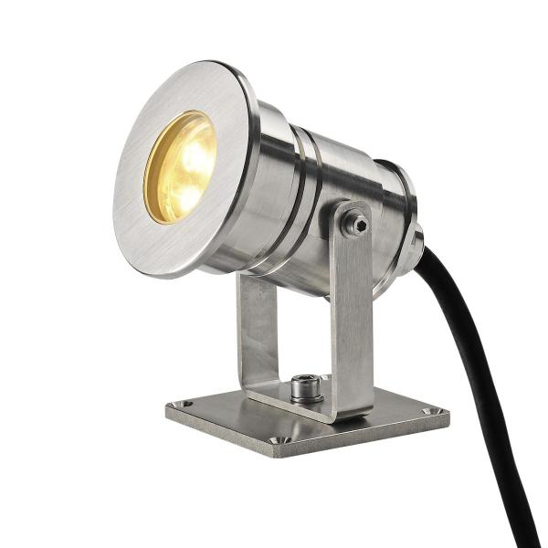 DASAR®PROJECTOR, Outdoor Strahler, LED, 3000 K, IP68, edelstahl 316, 12-24V, 7 W