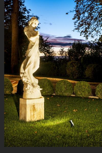 DASAR®PROJECTOR, Outdoor Strahler, LED, 3000 K, IP68, edelstahl 316, 12-24V, 7 W