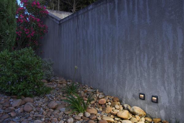 DOWNUNDER OUT S, Outdoor Wandeinbauleuchte, LED, 3000 K, anthrazit