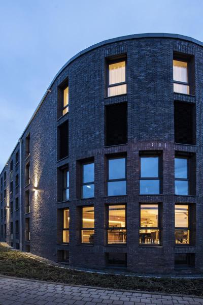 BIG THEO FLOOD UP/DOWN, Outdoor Wandleuchte, zweiflammig, LED, 3000 K, Flood up/down, anthrazit, B/H/T 13/27,5/13,5 cm