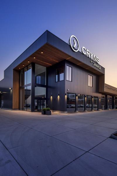 BIG THEO, Outdoor Wandleuchte, Flood down, LED, 3000 K, anthrazit, B/H/T 13/14/13,5 cm