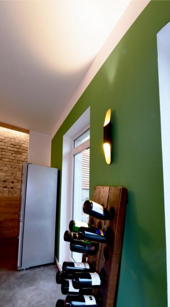 Wandaufbauleuchte - Apodis 500 mm, DIM, 10,8 W, 3000K, Gold