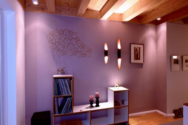 Wandaufbauleuchte - Apodis 500 mm, DIM, 10,8 W, 3000K, Rosé