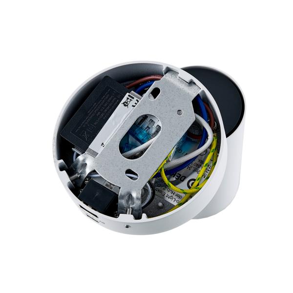 Leseleuchte - Can Tilt Round USB, 1x 7,5 W GU10, Weiß