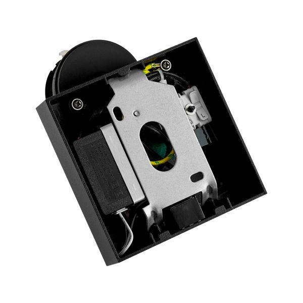 Leseleuchte - Can Tilt Square USB Base, 1x 7,5 W GU10, Schwarz