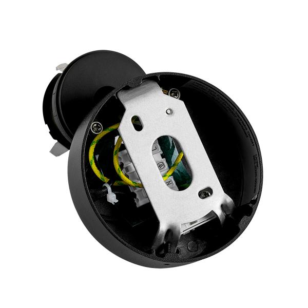 Leseleuchte - Can Tilt Round Base, 1x 7,5 W GU10, Schwarz