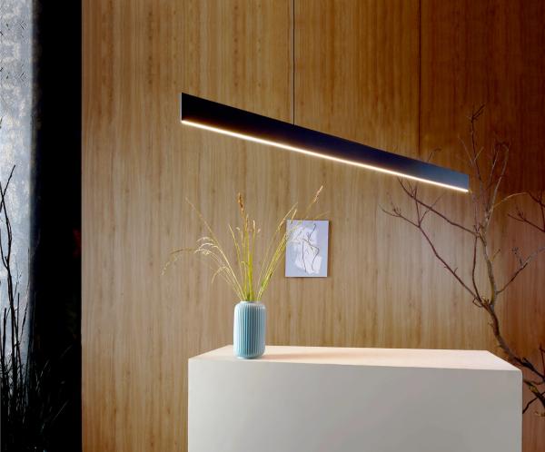 Pendelleuchte - Apollon, 42 W, DIM, 2700 K, Schwarz