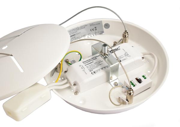 Pendelleuchte - Merope 400, 30 W, DIM, 3000/4000 K, Weiß