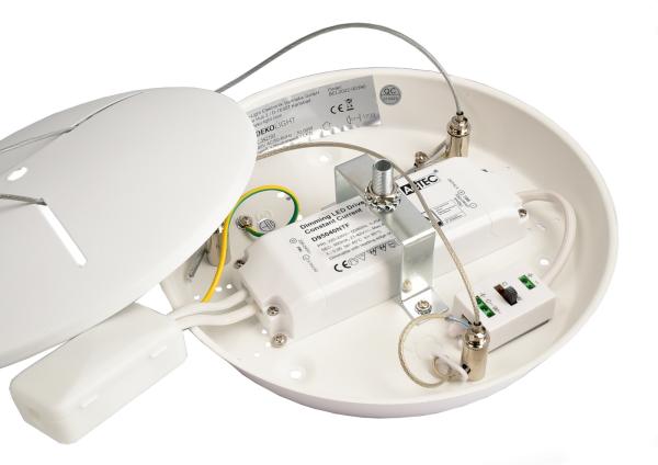 Pendelleuchte - Merope 600, 42 W, DIM, 3000/4000 K, Weiß