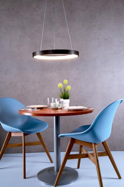 Pendelleuchte - Merope 600, 42 W, DIM, 3000/4000 K, Schwarz