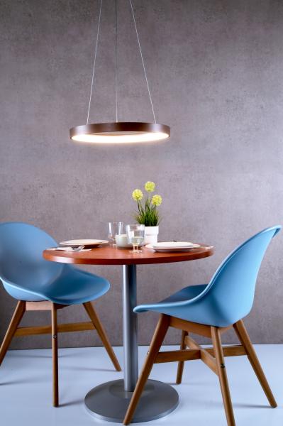 Pendelleuchte - Merope 600, 42 W, DIM, 3000/4000 K, Kaffee