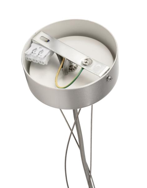 Pendelleuchte - Menkar 600 mm, 65 W, 3000/4000 K, Silber