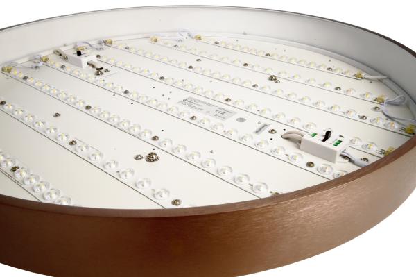 Pendelleuchte - Menkar 600 mm, 65 W, 3000/4000 K, Kaffee