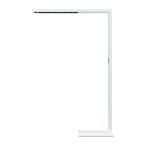 Stehleuchte - Office Three Standard, Motion, 80 W, DIM, 4000 K, weiß