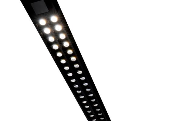 Stehleuchte - Office Three Standard, Motion, 80 W, DIM, 4000 K, Hellgrau