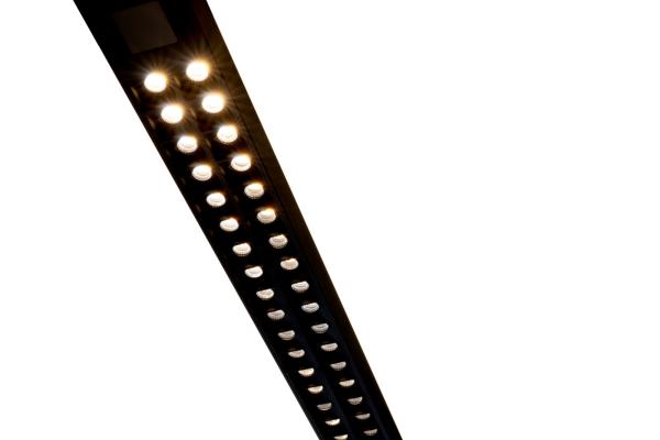 Stehleuchte - Office Three Pro, Motion, 80 W, DIM, 2700-6500 K, schwarz