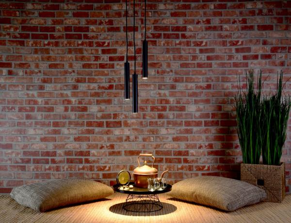 Pendelleuchte - Slim, 15 W, DIM, 2700 K, Schwarz