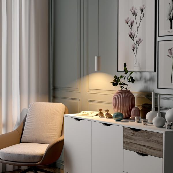 Pendelleuchte - Can 150, 1x 7,5 W GU10, Weiß