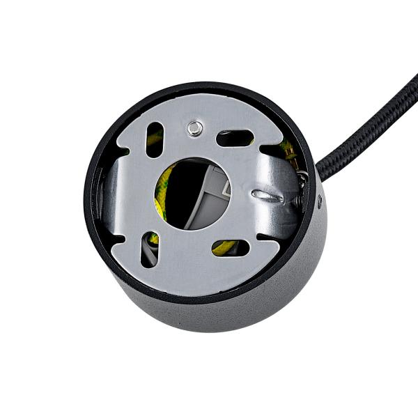 Pendelleuchte - Can 350, 1x 7,5 W GU10, Schwarz