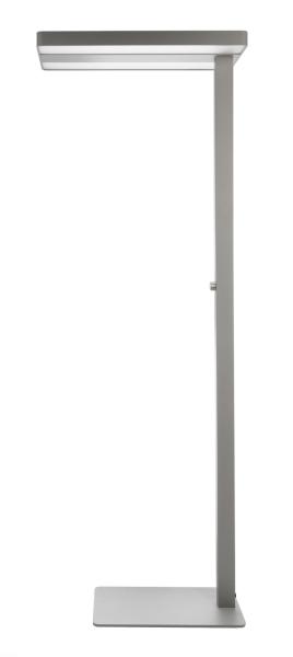 Stehleuchte - Office Two Up and Down, 80 W, DIM, 4000 K, Silber