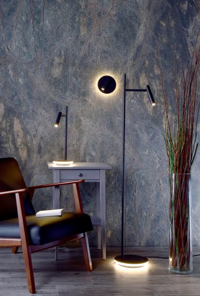 Stehleuchte - Brahe, 11,5 W, 3000 K, Schwarz