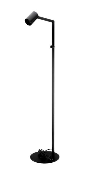 Stehleuchte - Can Tilt, 1x 7,5 W GU10, Schwarz