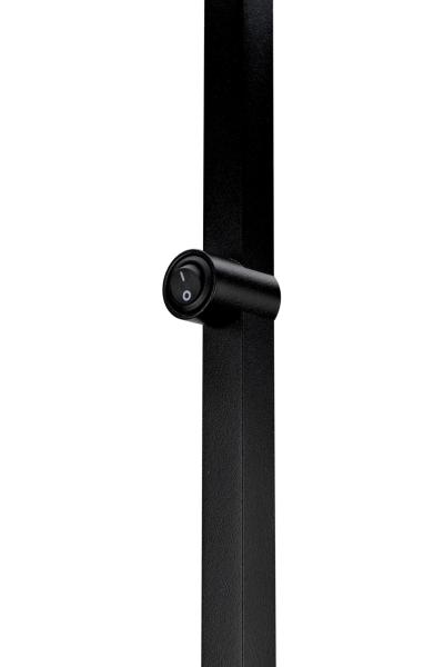 Stehleuchte - Can Tilt, 1x 7,5 W GU10, Schwarz