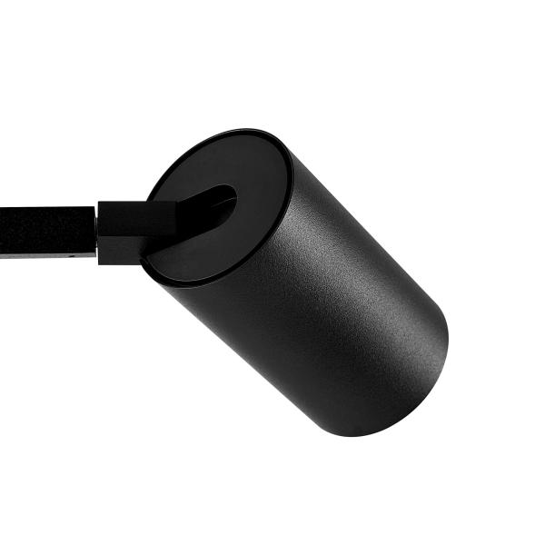 Stehleuchte - Can Tilt, 1x 7,5 W GU10, Schwarz