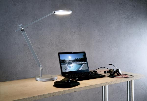 Tischleuchte - Adhara, 12 W, DIM, 3000 K, Silber