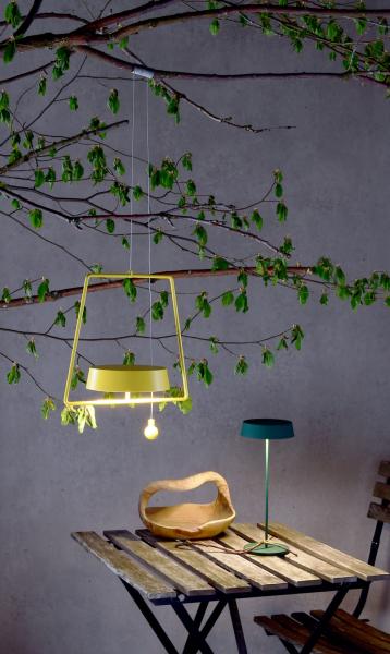 Akkuleuchte - Kopf Magnetleuchte Miram, 2,2 W, Touch DIM, 3000 K, Gelb