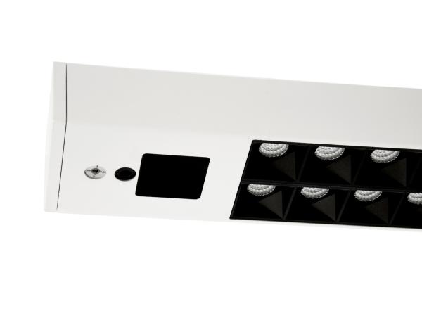 Tischleuchte - Office Three Standard, Motion, 80 W, DIM, 4000 K, weiß