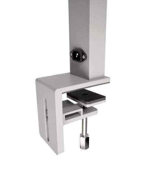 Tischleuchte - Office Three Standard, Motion, 80 W, DIM, 4000 K, Hellgrau