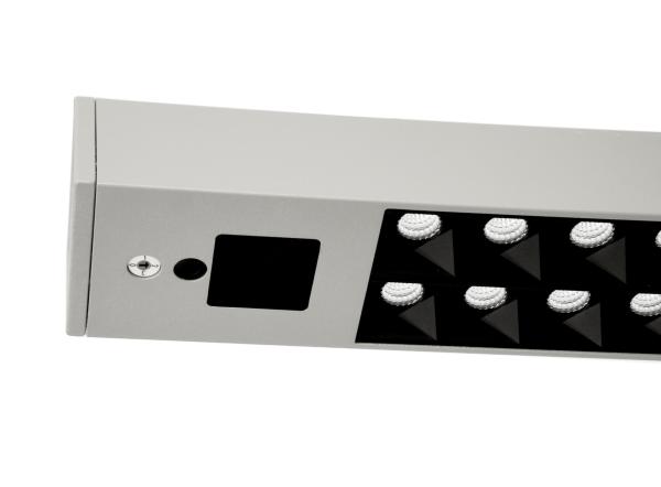 Tischleuchte - Office Three Standard, Motion, 80 W, DIM, 4000 K, Hellgrau