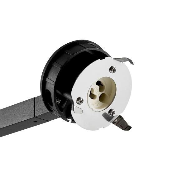 Tischleuchte - Can Tilt Base, 1x 7,5 W GU10, Schwarz